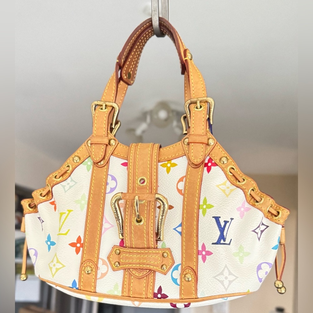 Louis Vuitton Monogram Multicolore Theda PM Hand bag
